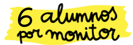 6 alumnos por monitor